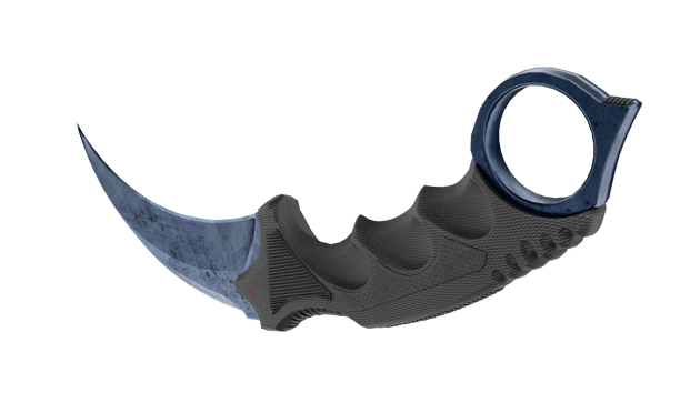 Preview image 3 of ★ Karambit | Azul metalizado (Recién fabricado)