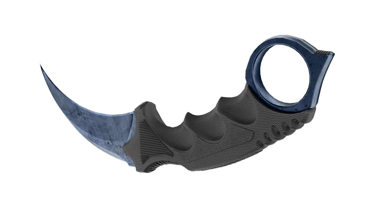 Preview image 3 of ★ Karambit | Blue Steel (FN - Mới cứng)