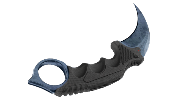 Preview image 4 of ★ Karambit | Azul metalizado (Recién fabricado)