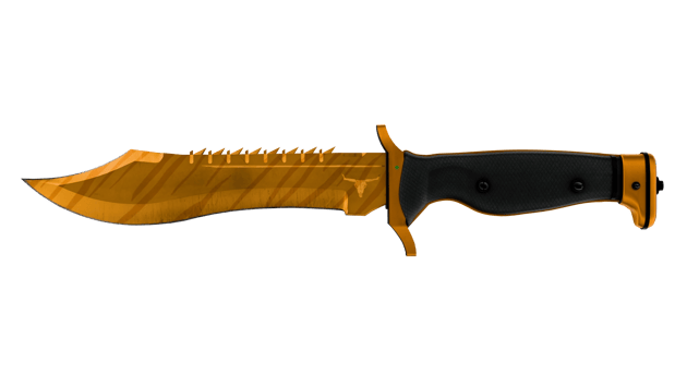 ★ Faca Bowie | Tiger Tooth (Original de Fábrica)