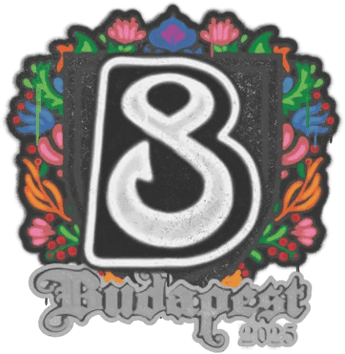 Zalakowane graffiti | B8 | Budapeszt 2025