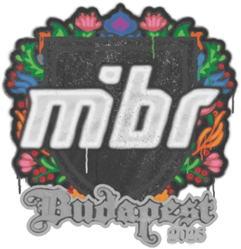 Zalakowane graffiti | MIBR | Budapeszt 2025