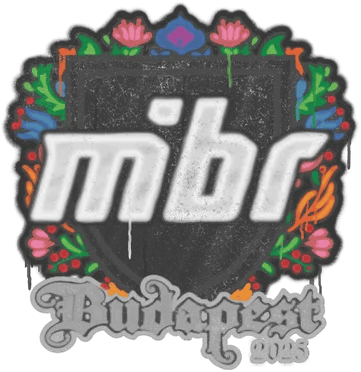 Sinetöity graffiti | MIBR | Budapest 2025