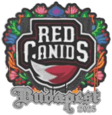 封装的涂鸦 | RED Canids | 2025年布达佩斯锦标赛