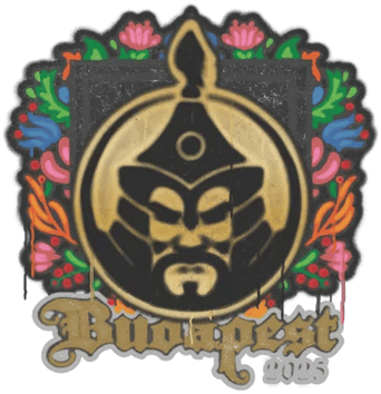 Graffito sigillato | The Mongolz | Budapest 2025