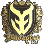 Sticker | 3DMAX (Gold) | Budapest 2025