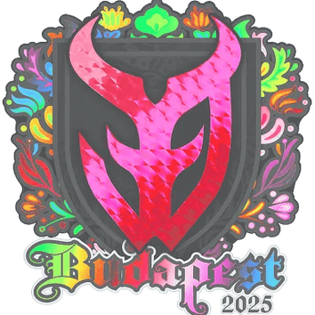 Calcomanía | 3DMAX (holográfica) | Budapest 2025