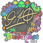 Sticker | 910 (Holo) | Budapest 2025
