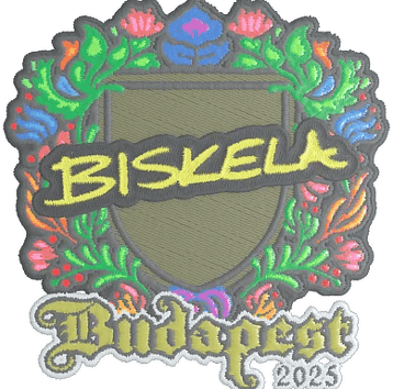 Calcomanía | Aleksib (bordada) | Budapest 2025