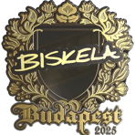 Sticker | Aleksib (Gold) | Budapest 2025