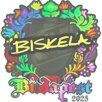 Calcomanía | Aleksib (holográfica) | Budapest 2025