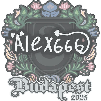 Sticker | alex666 | Budapest 2025