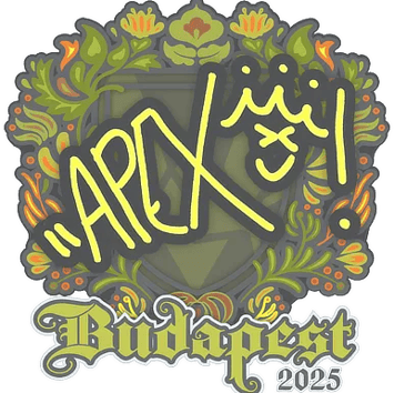 Sticker | apEX | Budapest 2025