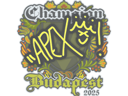 Sticker | apEX (Champion) | Budapest 2025 image