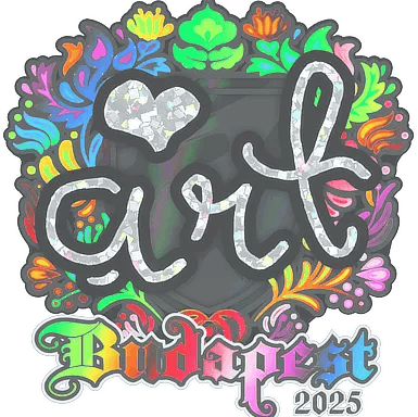 Sticker | arT (Holo) | Budapest 2025