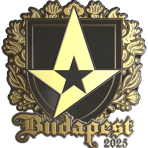 Sticker | Astralis (Gold) | Budapest 2025
