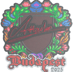 Sticker | Attacker (Embroidered) | Budapest 2025