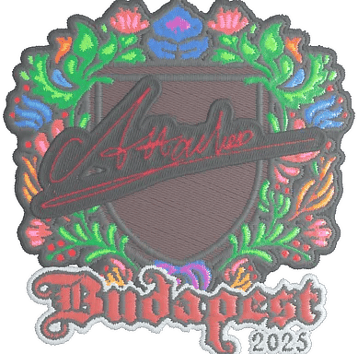 Calcomanía | Attacker (bordada) | Budapest 2025