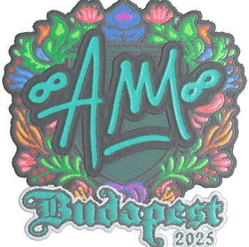 Calcomanía | AW (bordada) | Budapest 2025