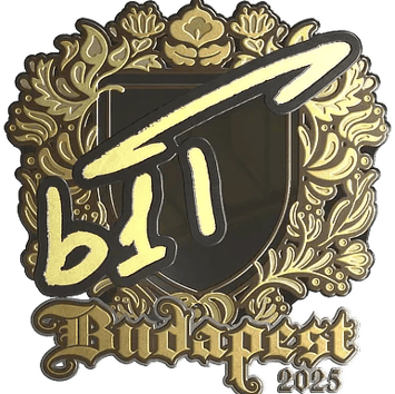 Sticker | b1t (Gold) | Budapest 2025