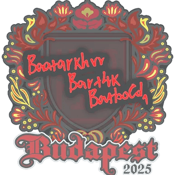 Calcomanía | Bart4k | Budapest 2025