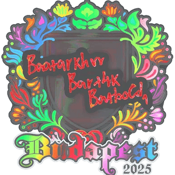 印花 | Bart4k（全息）| 2025年布达佩斯锦标赛