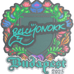 Sticker | BELCHONOKK (Embroidered) | Budapest 2025