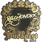 Sticker | BELCHONOKK (Gold) | Budapest 2025