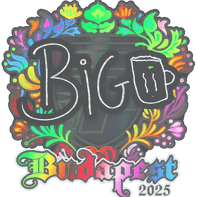 Sticker | biguzera (Holo) | Budapest 2025