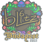 Sticker | bLitz (Embroidered) | Budapest 2025