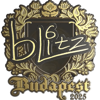 Sticker | bLitz (Gold) | Budapest 2025