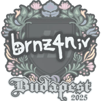 Sticker | brnz4n | Budapest 2025