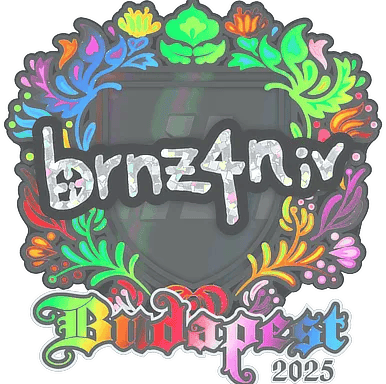 Sticker | brnz4n (Holo) | Budapest 2025
