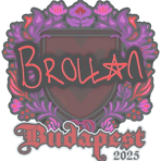 Sticker | Brollan | Budapest 2025