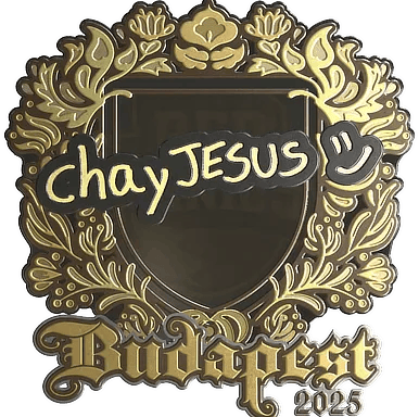 Sticker | chayJESUS (Gold) | Budapest 2025