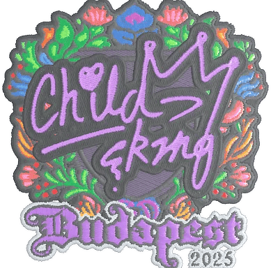 Sticker | ChildKing (Embroidered) | Budapest 2025