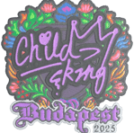 Sticker | ChildKing (Embroidered) | Budapest 2025