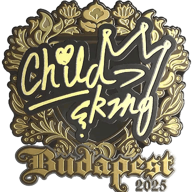 Sticker | ChildKing (Gold) | Budapest 2025