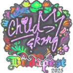 Sticker | ChildKing (Holo) | Budapest 2025