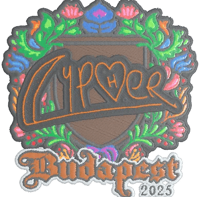 Sticker | Cypher (Embroidered) | Budapest 2025