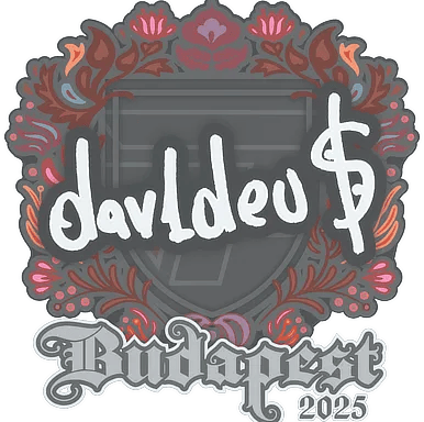 Sticker | dav1deuS | Budapest 2025