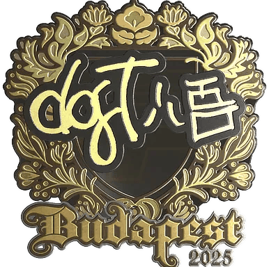 Sticker | dgt (Gold) | Budapest 2025