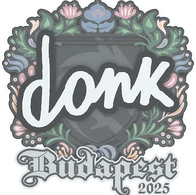Sticker | donk | Budapest 2025