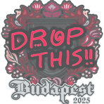 Sticker | drop | Budapest 2025