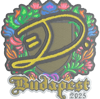 Sticker | dumau (Embroidered) | Budapest 2025