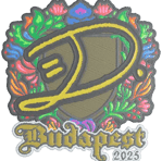 Sticker | dumau (Embroidered) | Budapest 2025