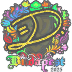 Sticker | dumau (Holo) | Budapest 2025