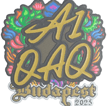 Calcomanía | EmiliaQAQ (bordada) | Budapest 2025