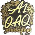 Sticker | EmiliaQAQ (Gold) | Budapest 2025