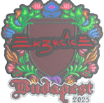 Sticker | Ex3rcice (Embroidered) | Budapest 2025